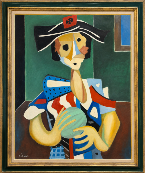 Roland Chanco Boy with a Watermelon, 1976, oil on canvas