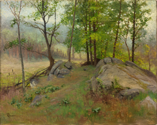Hal Robinson, Woodland Light, 1910, oil on canvas
