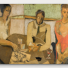 Yves Saint Laurent painting by Bernard Herzog