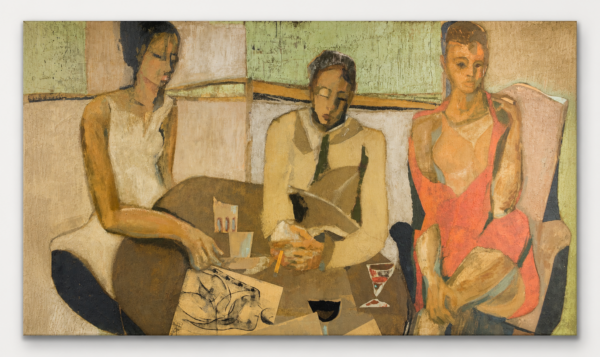 Yves Saint Laurent painting by Bernard Herzog