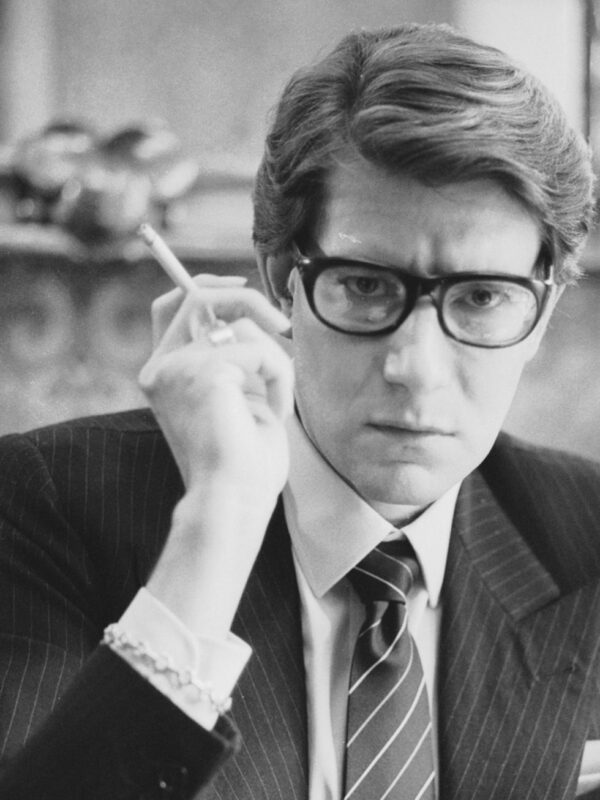 Bernard Herzog — Yves Saint Laurent and the Models, 1968,  76 cm x 128 cm