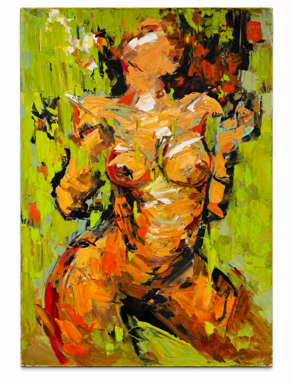 Ho Minch, Akt, 2015, oil on canvas
