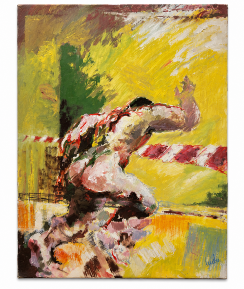 Ludo Cosma — Sportmes, 1965 Ludo Cosma, Sportmes, 1965, oil on canvas