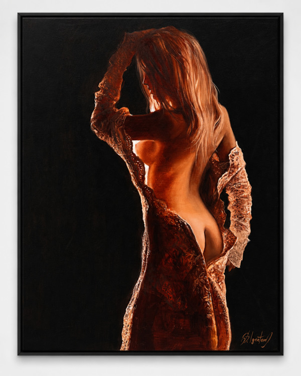 Sergey Ignatenko Sergey Ignatenko At the Theatre 2015 original oil on canvas painting